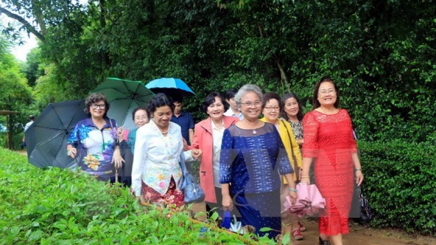 Vice NA Chairman greets former Vietnamese teachers in Thailand