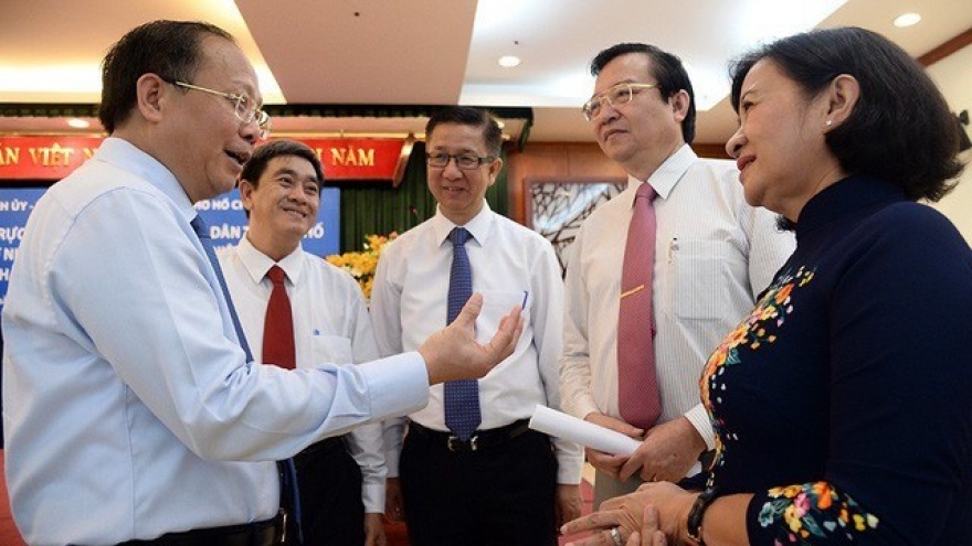 HCM City leaders hear teachers’ concerns