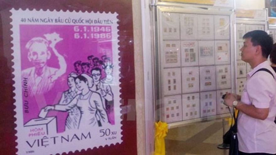 Stamp exhibition celebrates election of NA, People’s Councils deputies