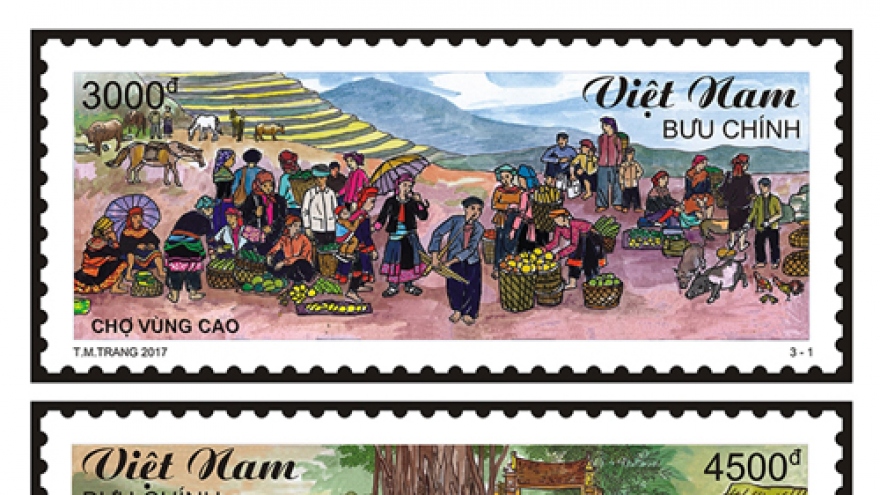 Stamp collection on traditional marketplaces released