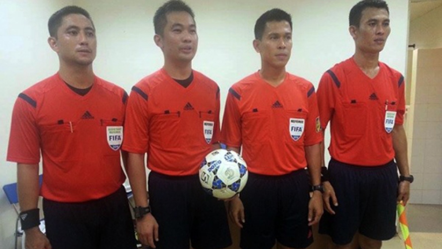 Thai referees to officiate at Vietnam-Cambodia match