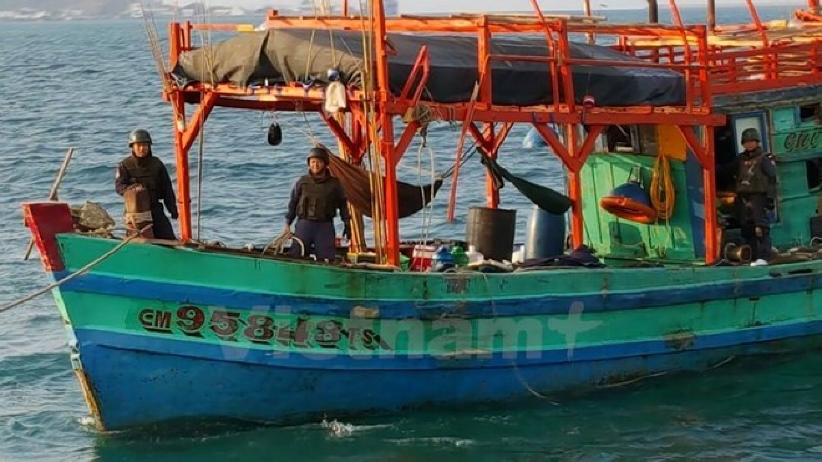 Thai police seize four Vietnamese fishing boats