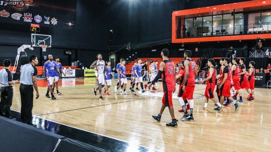 Hanoi Buffaloes off to great start in Thai basketball league 