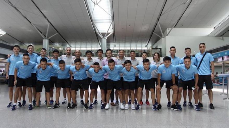Thai Son Nam departs for AFC Club Futsal Championship in Thailand 