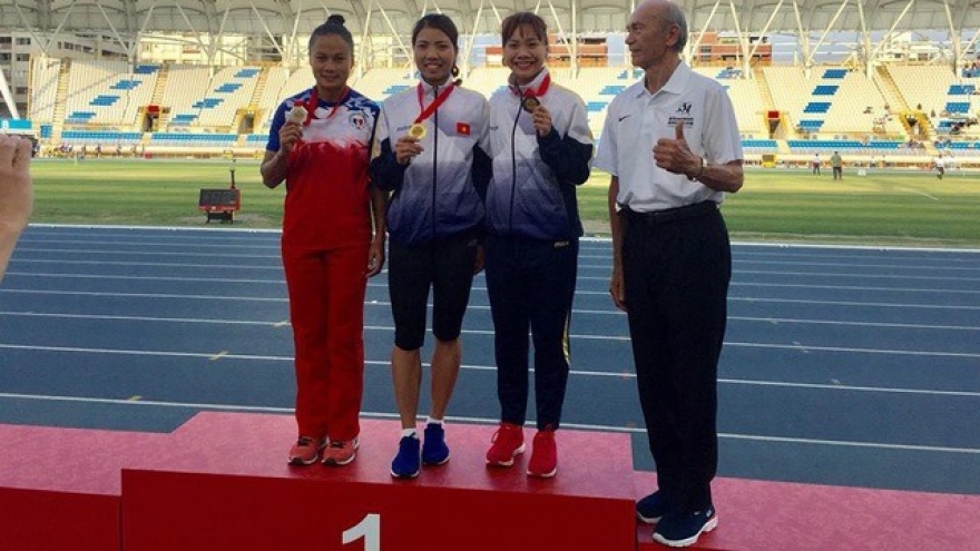 Thao wins gold medal at Chinese Taipei Athletics Open