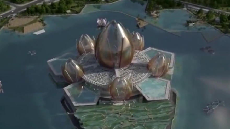 Lotus design for Hanoi's new largest theater not everyone's cup of tea