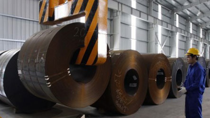 Steel imports hit US$7.3 billion