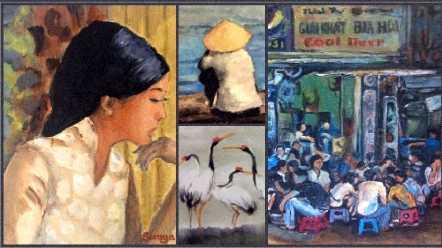 Art exhibition to mark Vietnam-US ties