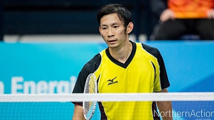 
        Tien Minh through to quarter finals of Badminton Asia Championships
                              