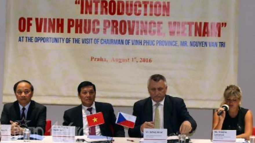 Vinh Phuc seeks partnerships with Czech Republic