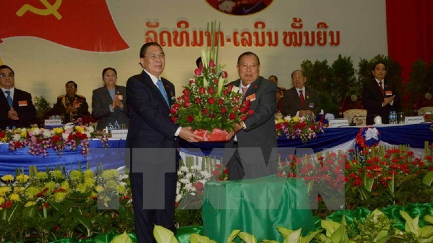 New top leaders of Laos named