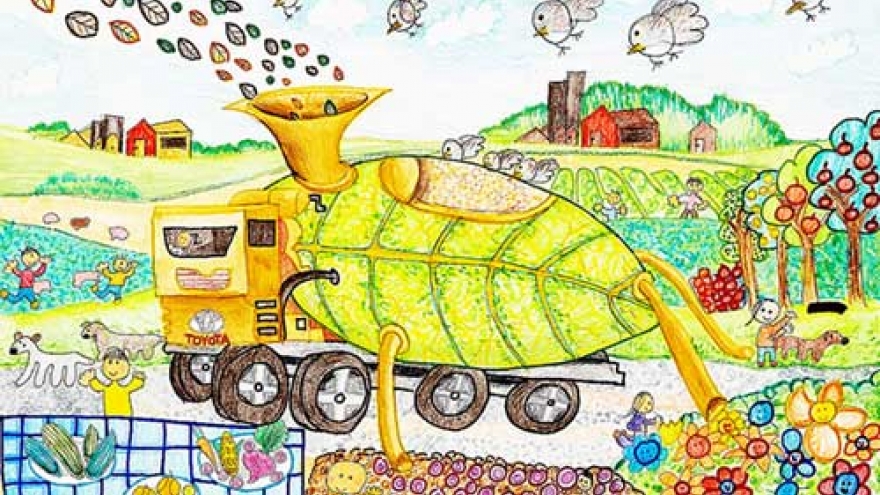 Toyota encourages children’s innovation in Dream Car Art contest