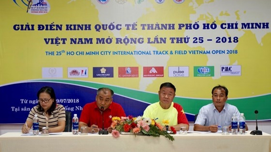 HCM City hosts int’l open track and field tourney