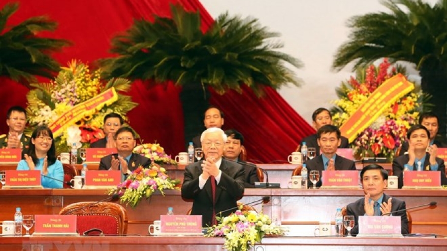 Party, State leaders attend 12th congress of Vietnamese trade unions