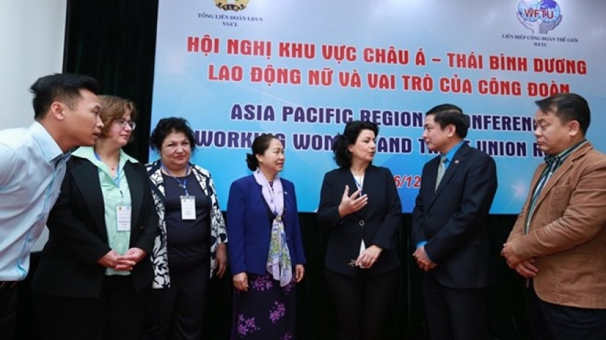 Regional conference highlight female labourers, trade union’s role