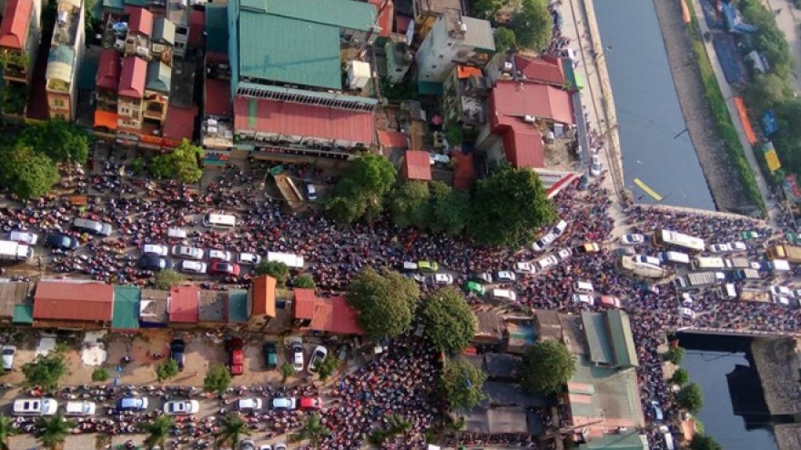 Jammed: Hanoi tops in traffic misery