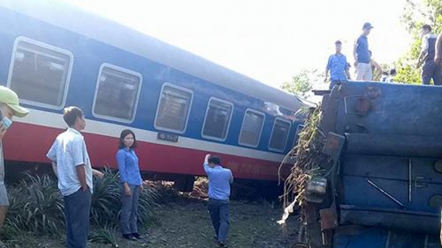 Truck, train collide in central Vietnam, killing three