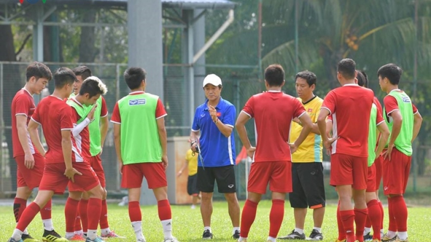 Vietnam’s substitutes train ahead of AFF second leg final