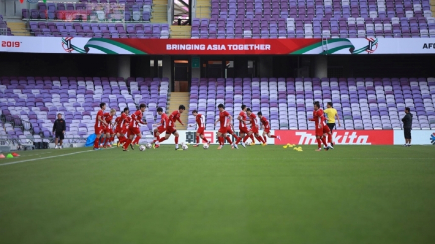 Vietnam and Yemen hold final training sessions ahead of crunch tie