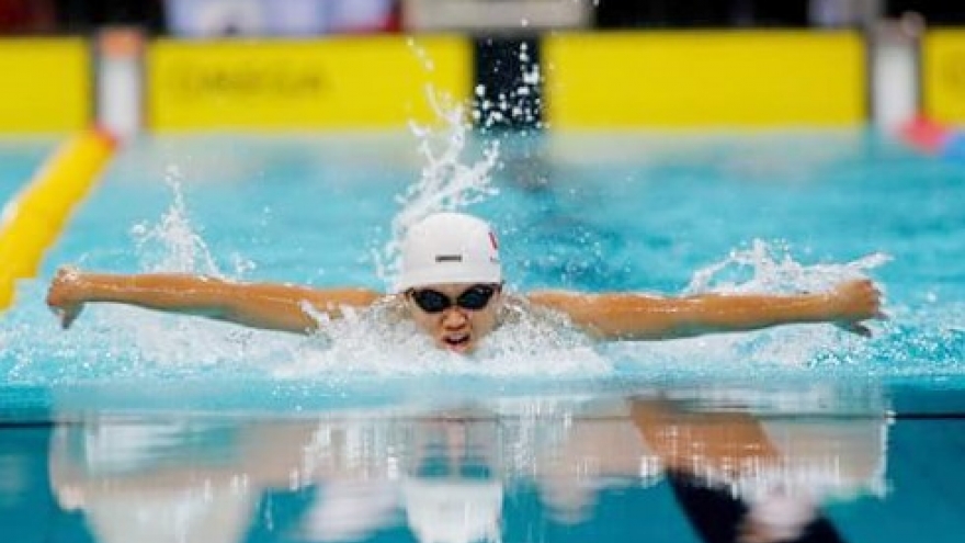 Tram adjudged best swimmer in national short-course event