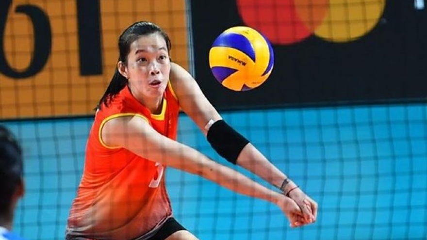 Vietnamese girl to play for Japan volleyball club