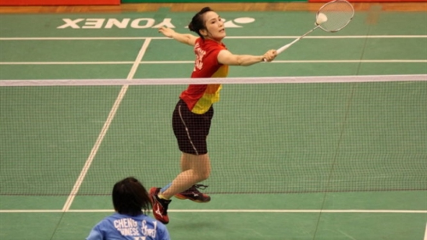 Trang, Linh enter Vietnam Open’s second round
