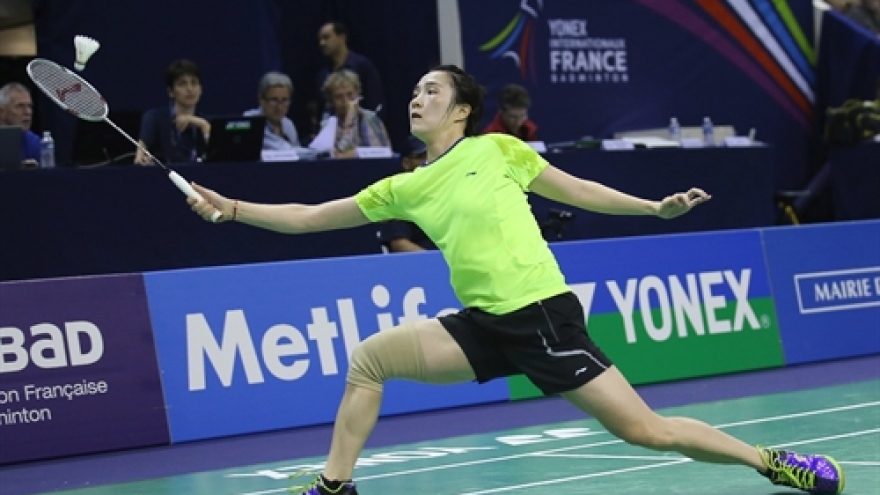 Trang warms up for first Olympic competition