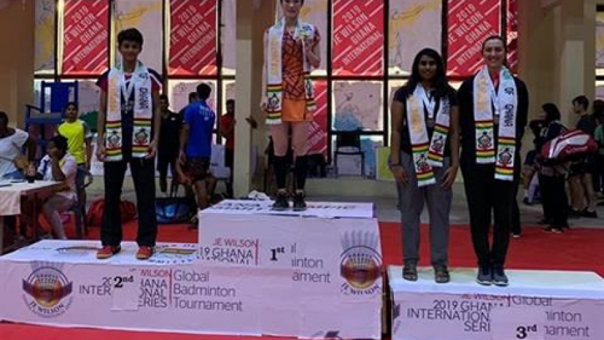 Trang wins gold, Minh takes bronze from JE Wilson International