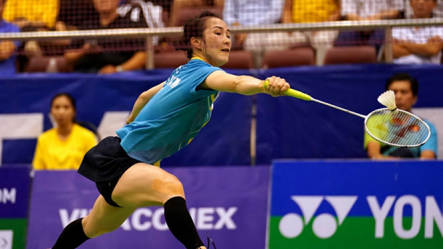 Thi Trang rises six spots in world rankings
