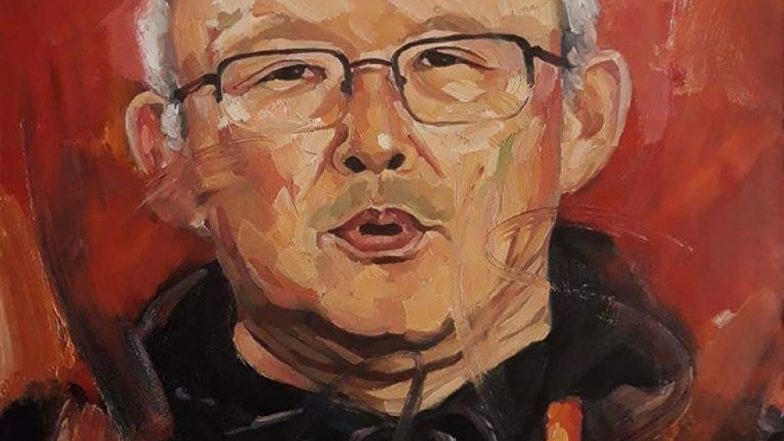
        Oil portrait of coach Park Hang-seo to be auctioned
                              