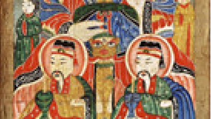Worship paintings of ethnic groups in northern Vietnam