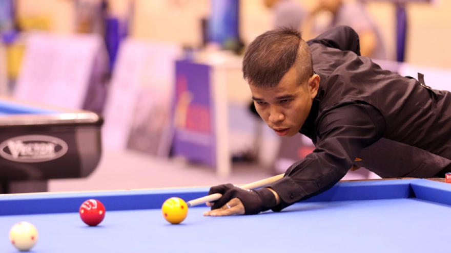 Quyet Chien bows out of three-Cushion Carom Billiards World Cup