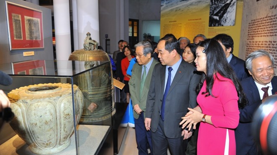 National treasures exhibited for first time