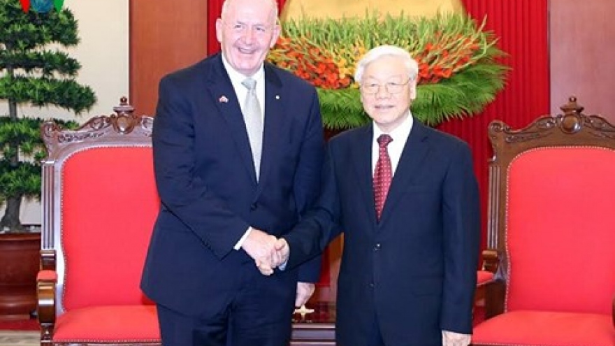 
        Senior leaders host Governor-General of Australia
                              