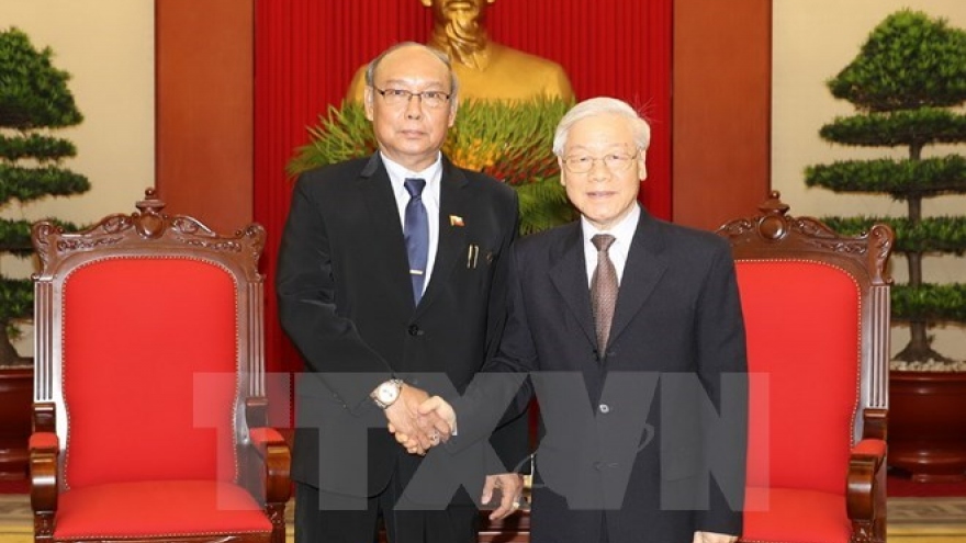 Party chief asserts treasuring friendship with Myanmar