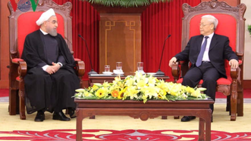 Iranian President wants to reinforce ties with Vietnam