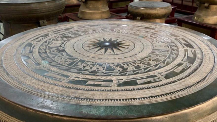 Hung Temple’s Bronze Drum– a sacred symbol of the Vietnamese people