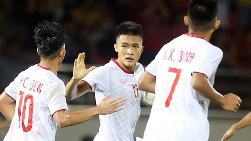 Vietnam’s U18s enjoy resounding win over Singapore at AFF Championship