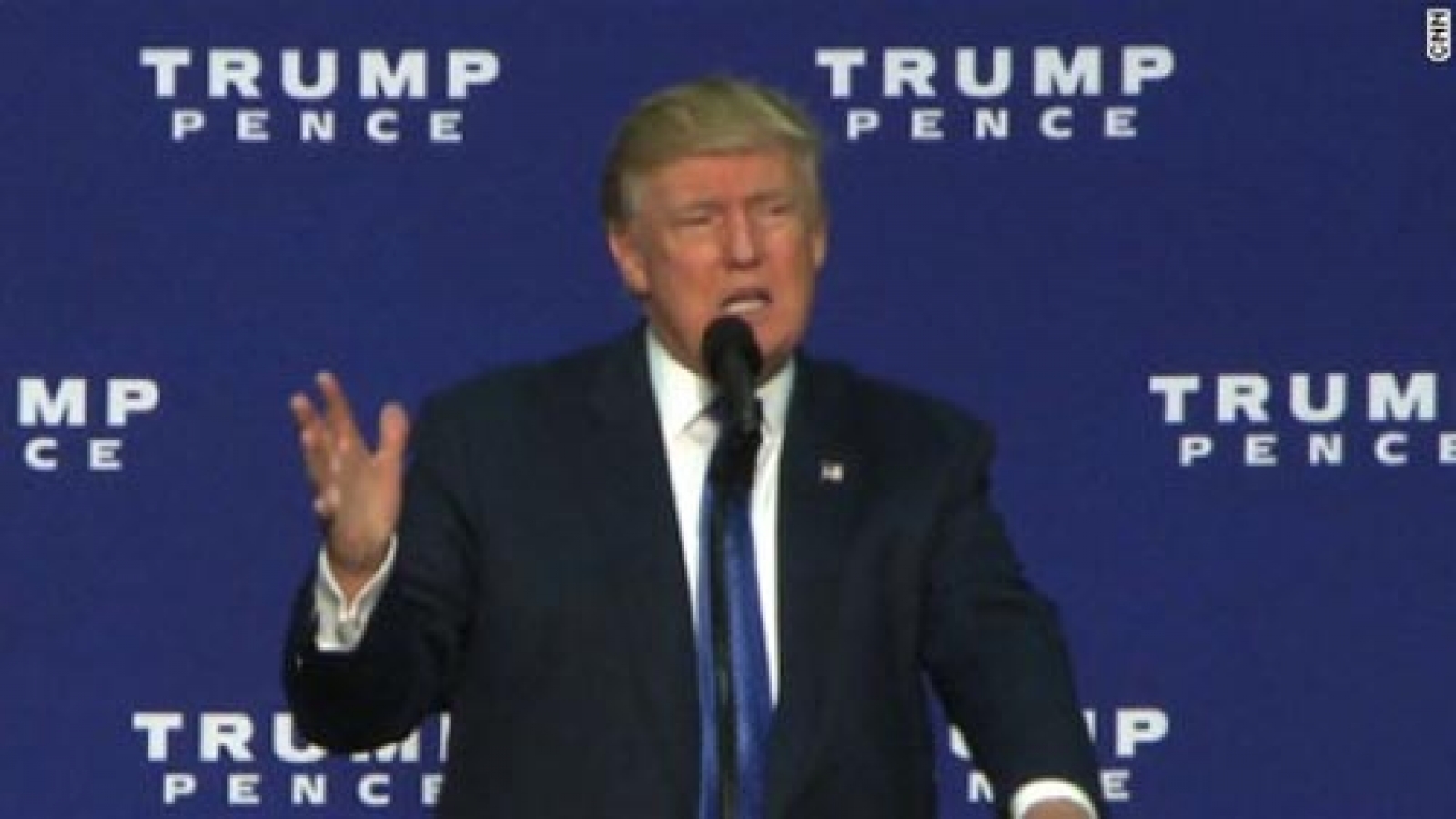 Donald Trump works to gain trust of voters