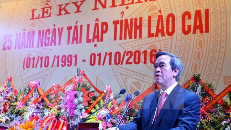 Lao Cai marks 25th anniversary of re-establishment