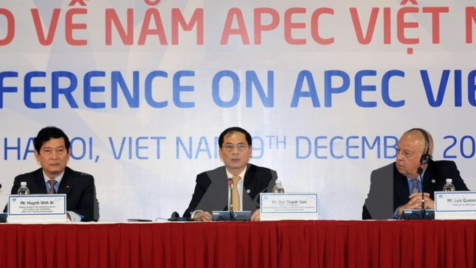 APEC Vietnam 2017 conferences start to take shape
