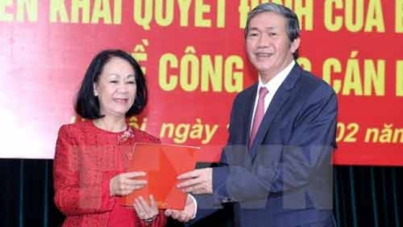 Female Politburo member chairs Party’s Mass Mobilisation Commission