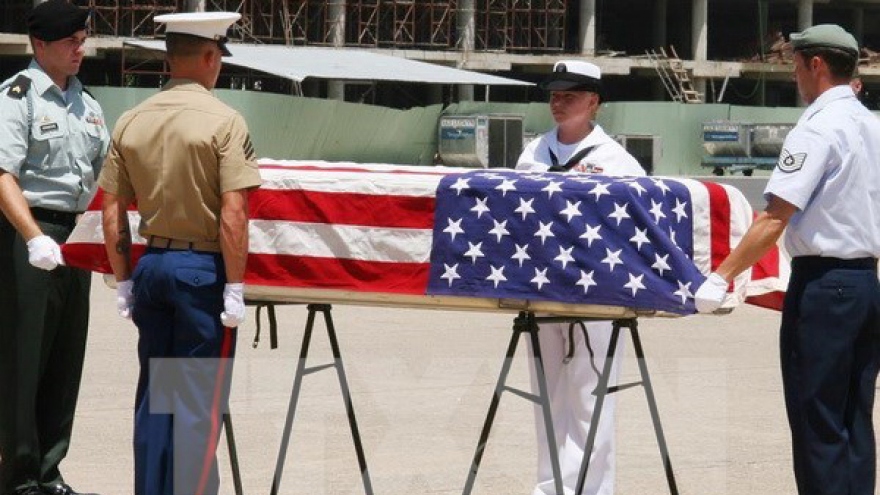 Possible remains of US GIs repatriated