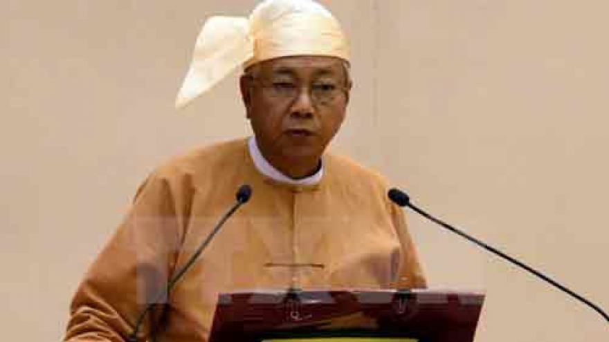 New President of Myanmar sworn in