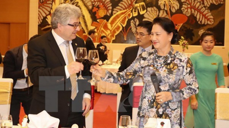 President of Swiss Council of States wraps up Vietnam visit