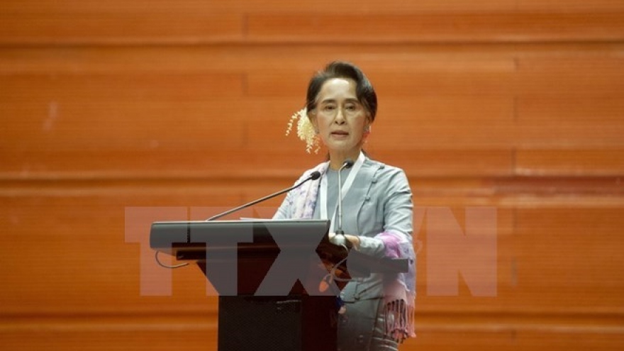 Aung San Suu Kyi urges all stakeholders in Myanmar to cooperate