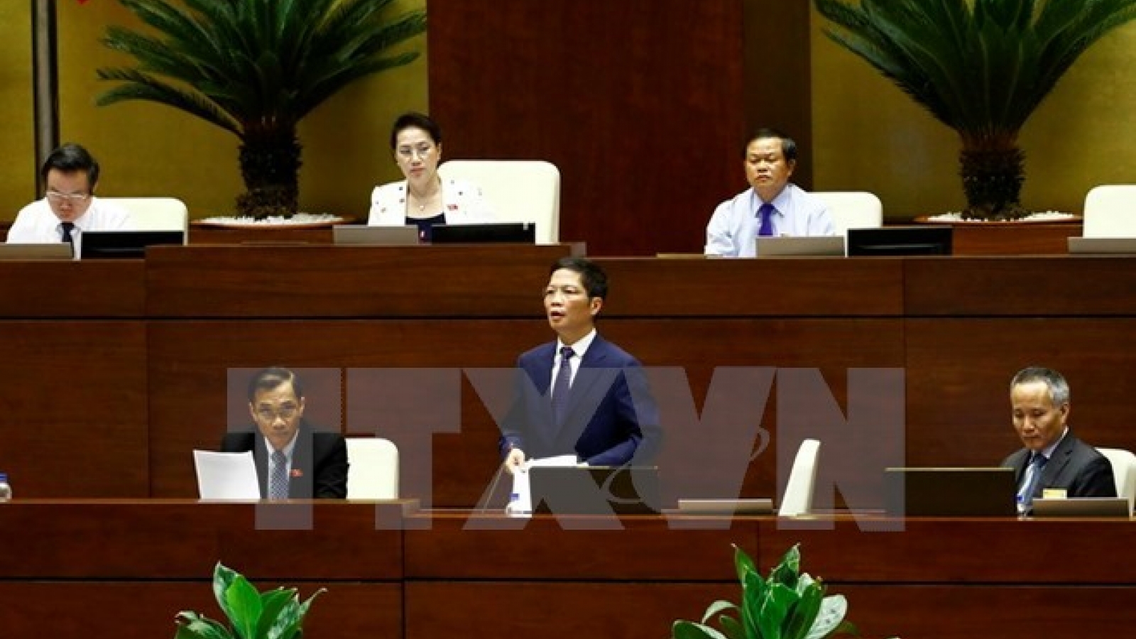 National Assembly debates draft foreign trade management bill