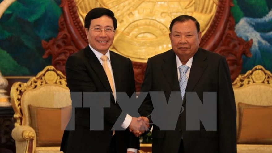 Vietnam, Laos beef up bilateral ties