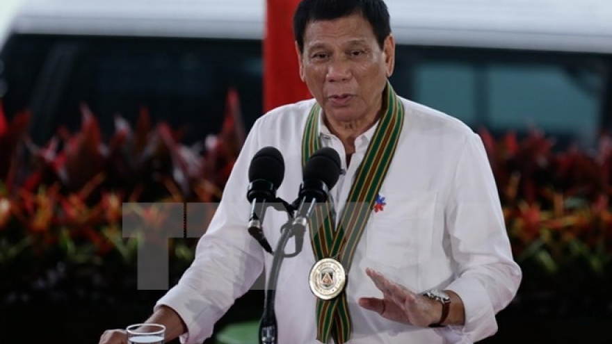 Philippine President to continue crackdown on drug crime