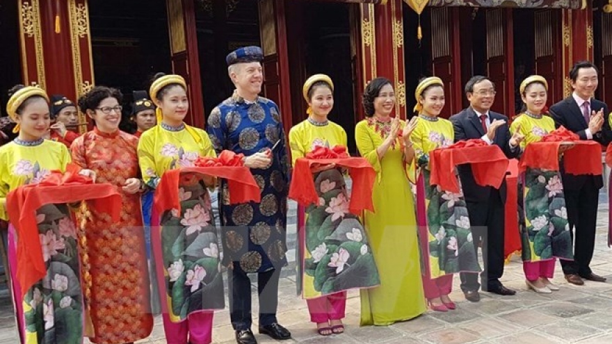 Ancient temple in Hue receives facelift